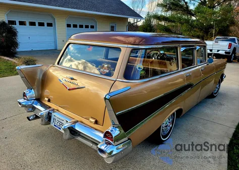 1957 Chevrolet Wagon из США, поврежденный, VIN VB57N173900
